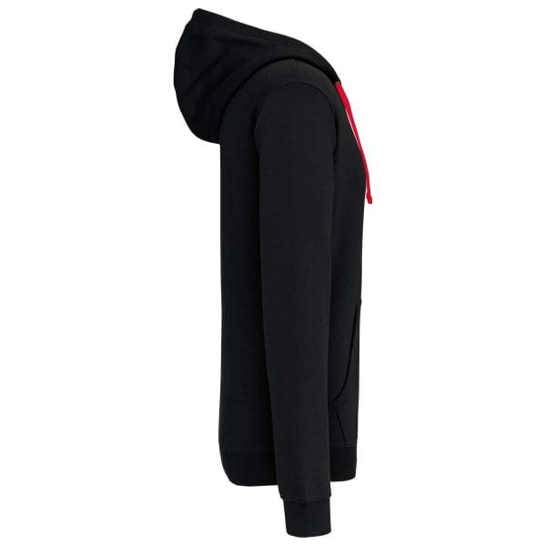 Sweat-shirt zippé capuche contrastée – Image 27