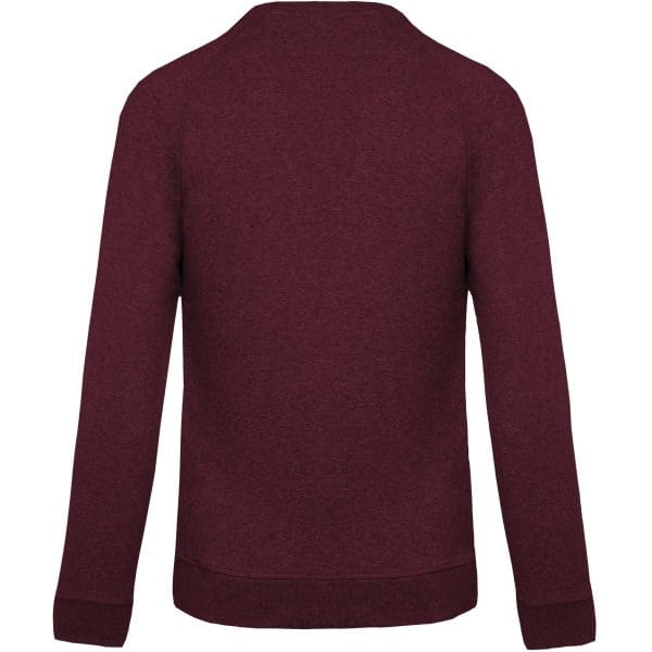 Sweat-shirt Bio col rond manches raglan homme – Image 321