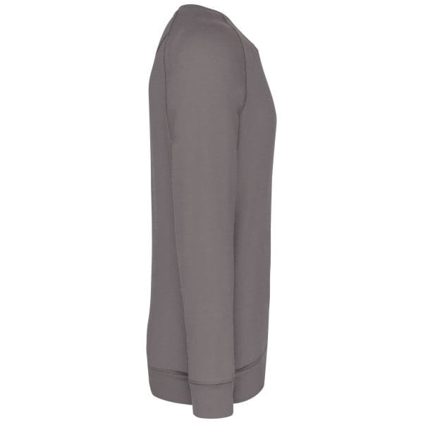 Sweat-shirt Bio col rond manches raglan homme – Image 145