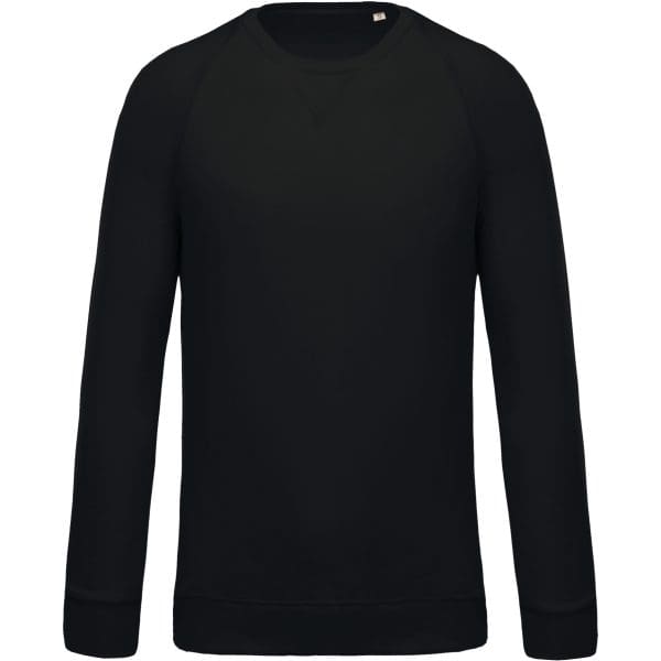 Sweat-shirt Bio col rond manches raglan homme – Image 12
