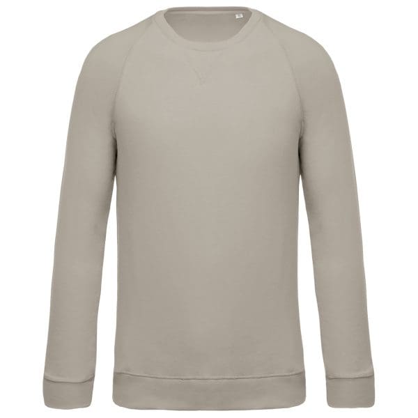 Sweat-shirt Bio col rond manches raglan homme – Image 24
