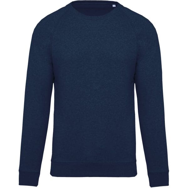 Sweat-shirt Bio col rond manches raglan homme – Image 36