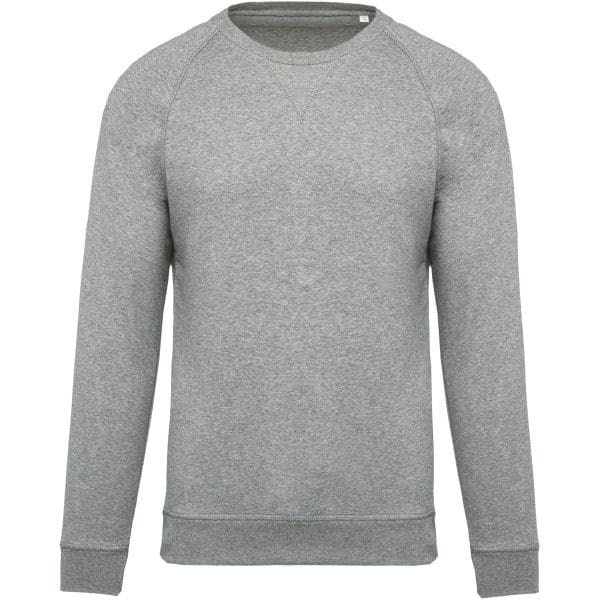 Sweat-shirt Bio col rond manches raglan homme – Image 48