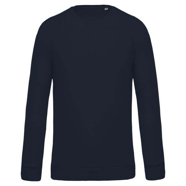 Sweat-shirt Bio col rond manches raglan homme – Image 84