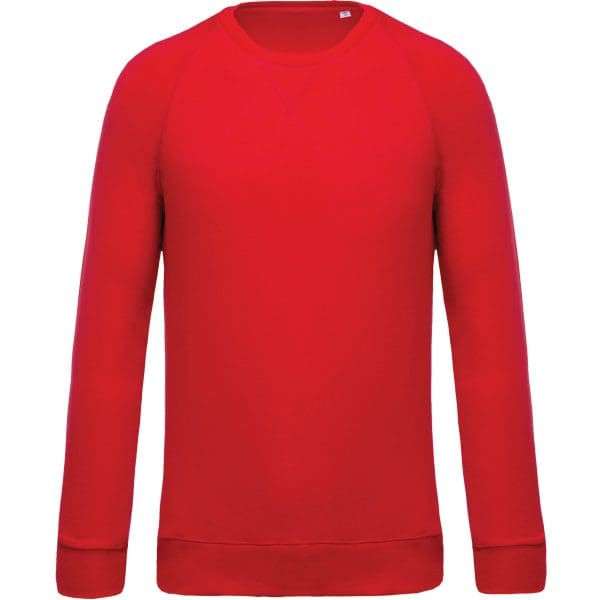Sweat-shirt Bio col rond manches raglan homme – Image 108