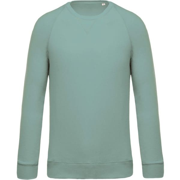 Sweat-shirt Bio col rond manches raglan homme – Image 120