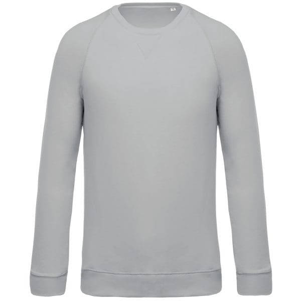 Sweat-shirt Bio col rond manches raglan homme – Image 132