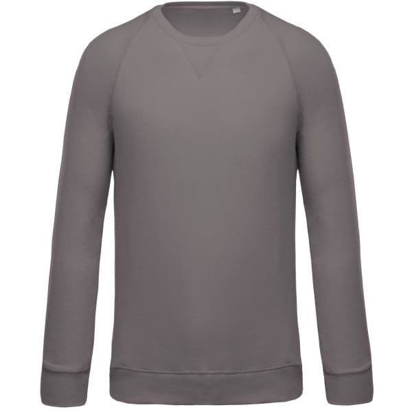 Sweat-shirt Bio col rond manches raglan homme – Image 144