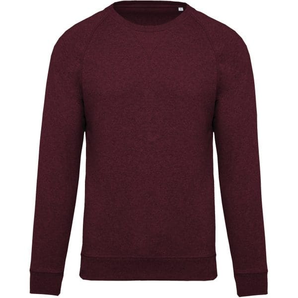 Sweat-shirt Bio col rond manches raglan homme – Image 156