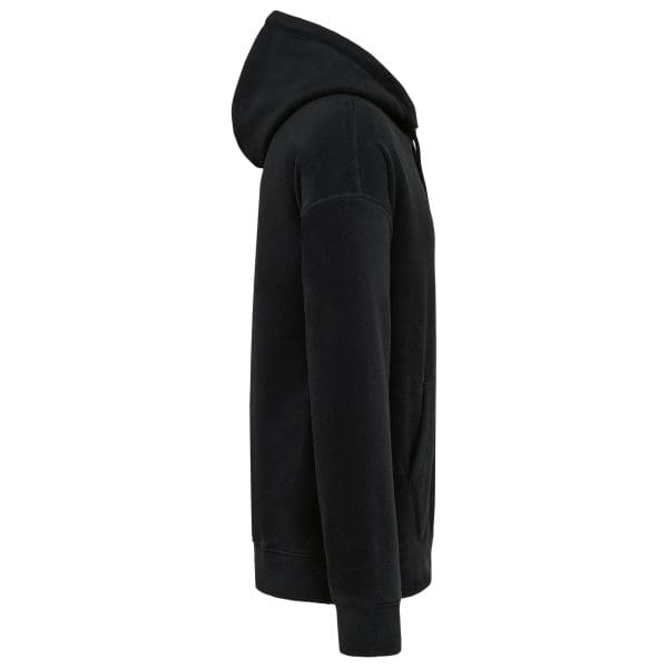 Sweat-shirt à capuche oversize en micropolaire recyclée unisexe – Image 18