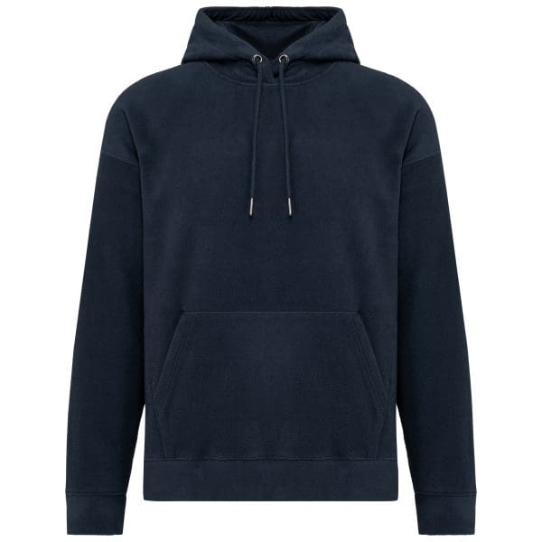 Sweat-shirt à capuche oversize en micropolaire recyclée unisexe – Image 31