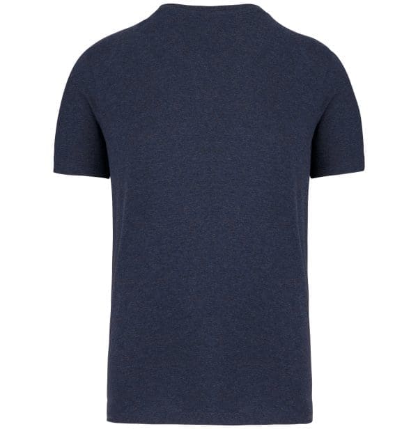 T-shirt écoresponsable henley manches courtes homme - 140 g – Image 111