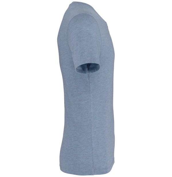 T-shirt écoresponsable henley manches courtes homme - 140 g – Image 23