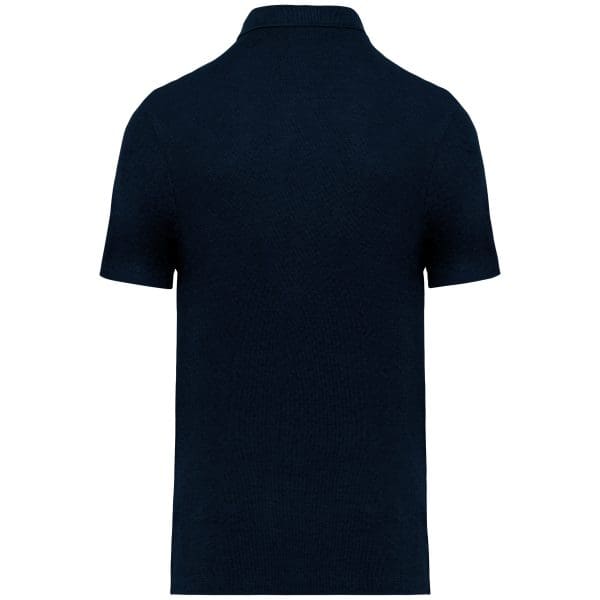 Polo écoresponsable maille gaufrée homme – Image 73