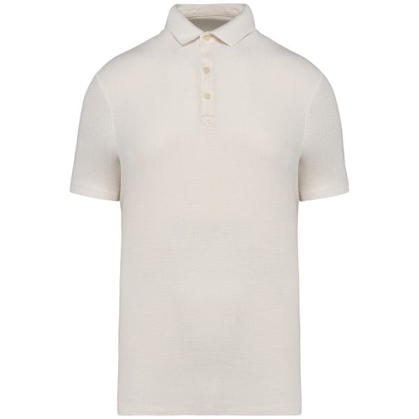 Polo écoresponsable maille gaufrée homme – Image 20