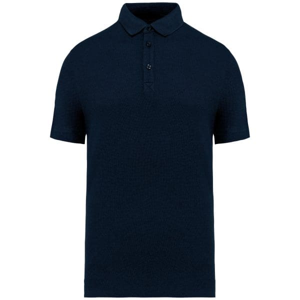 Polo écoresponsable maille gaufrée homme – Image 32