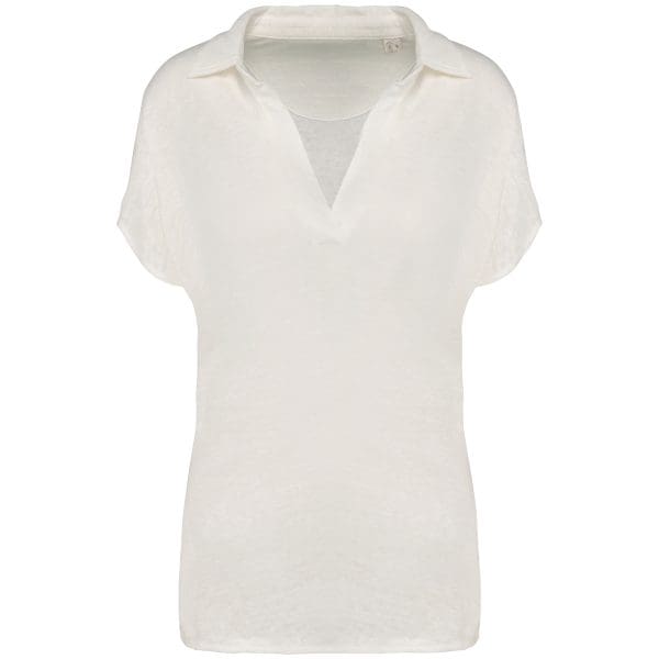 Polo en lin femme – Image 18