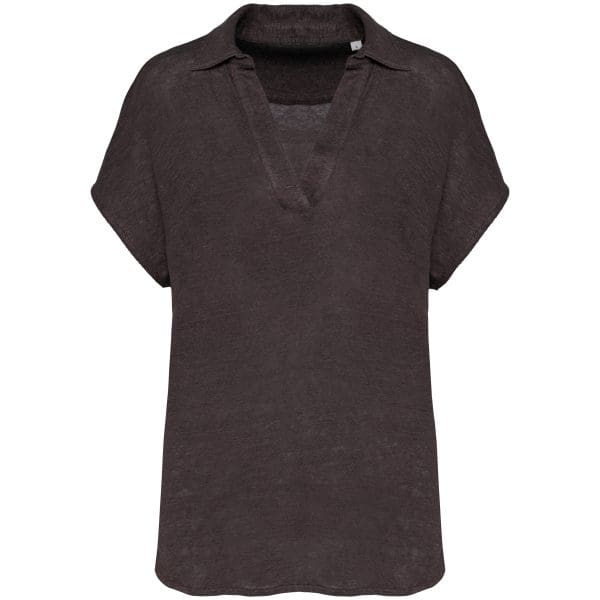 Polo en lin femme – Image 58