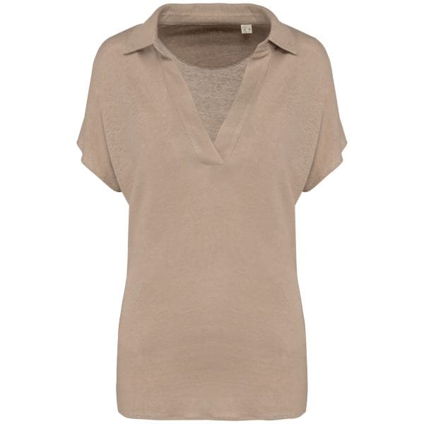 Polo en lin femme – Image 66