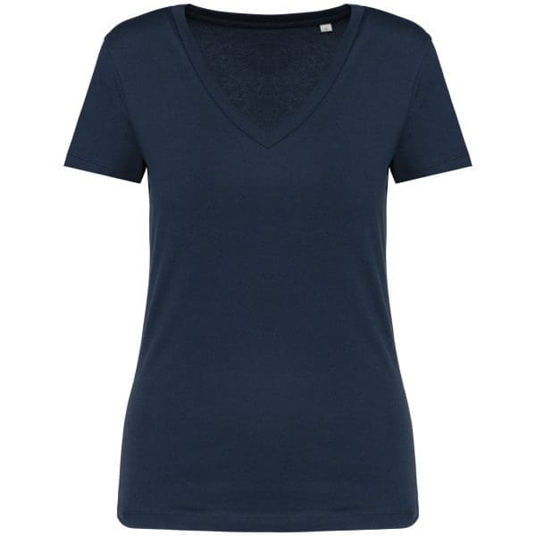 T-shirt écoresponsable col V femme – Image 44