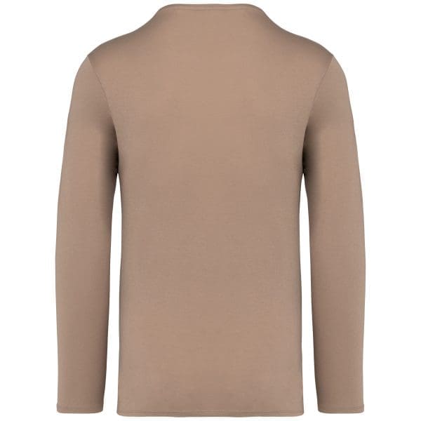 T-shirt écoresponsable délavé manches longues unisexe – Image 71