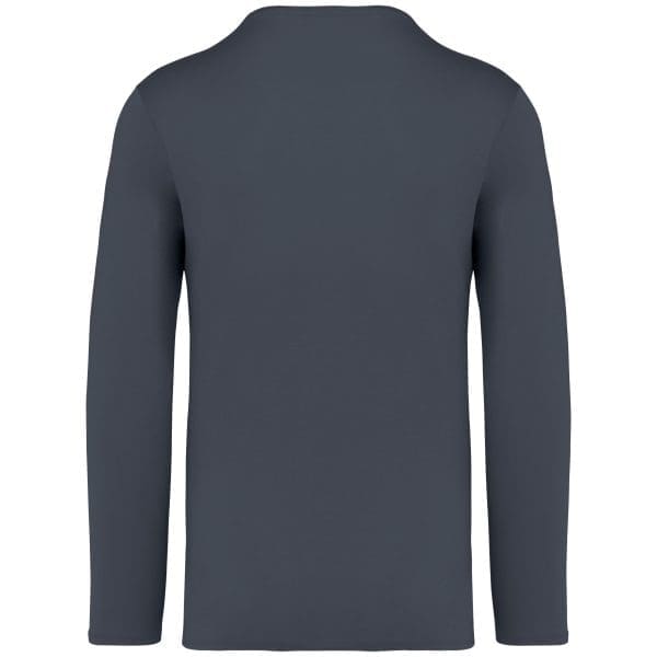 T-shirt écoresponsable délavé manches longues unisexe – Image 113