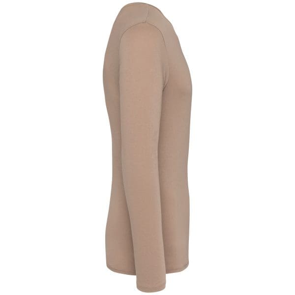 T-shirt écoresponsable délavé manches longues unisexe – Image 10