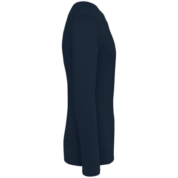T-shirt écoresponsable délavé manches longues unisexe – Image 24