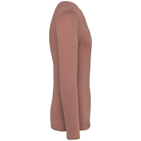 T-shirt écoresponsable délavé manches longues unisexe – Image 38