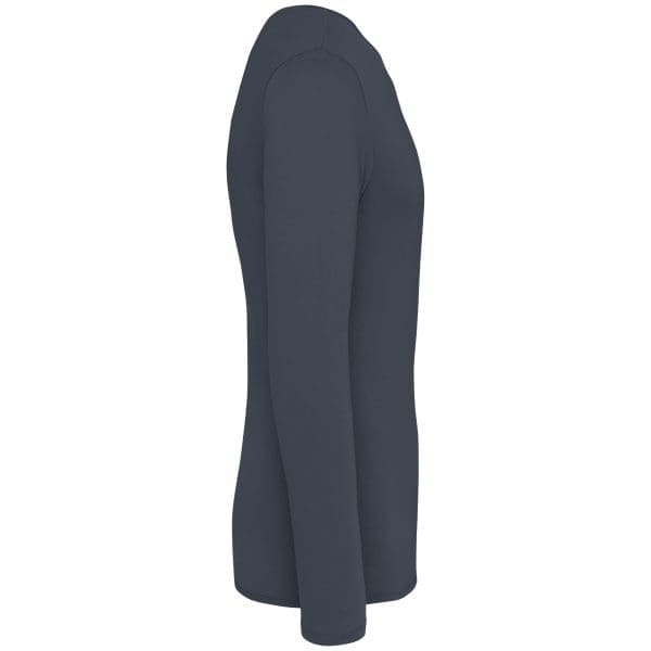 T-shirt écoresponsable délavé manches longues unisexe – Image 52