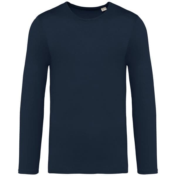 T-shirt écoresponsable délavé manches longues unisexe – Image 23