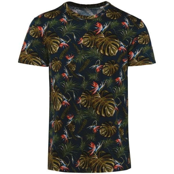 T-shirt écoresponsable imprimé tropical homme – Image 36