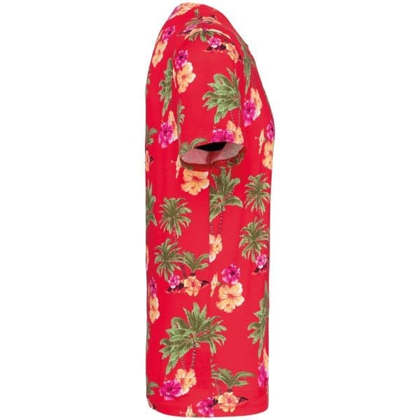 T-shirt écoresponsable imprimé tropical homme – Image 51