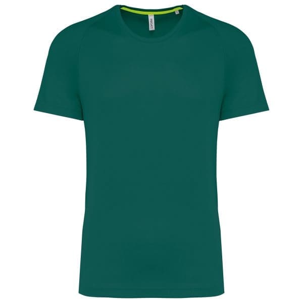 T-shirt de sport à col rond recyclé homme – Image 101