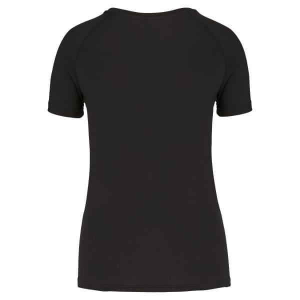 T-shirt de sport à col rond recyclé femme – Image 201