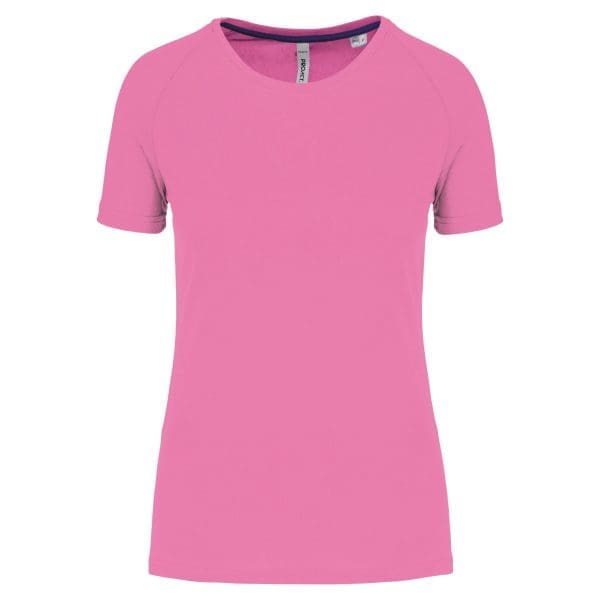 T-shirt de sport à col rond recyclé femme – Image 42