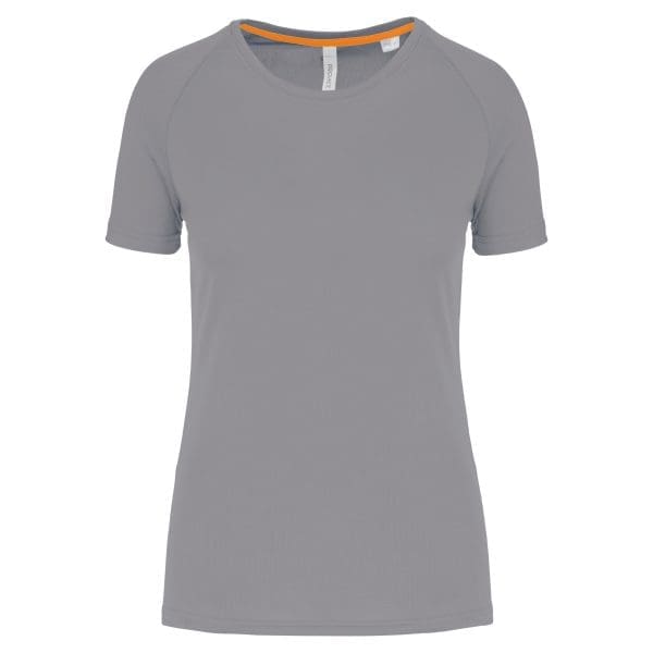 T-shirt de sport à col rond recyclé femme – Image 54