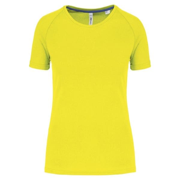T-shirt de sport à col rond recyclé femme – Image 78