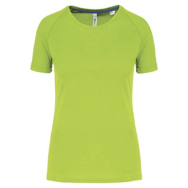 T-shirt de sport à col rond recyclé femme – Image 126