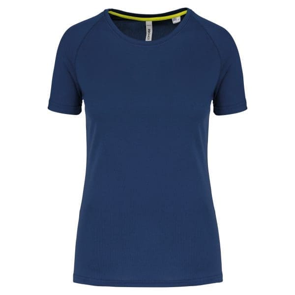 T-shirt de sport à col rond recyclé femme – Image 150