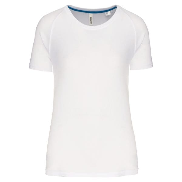 T-shirt de sport à col rond recyclé femme – Image 162