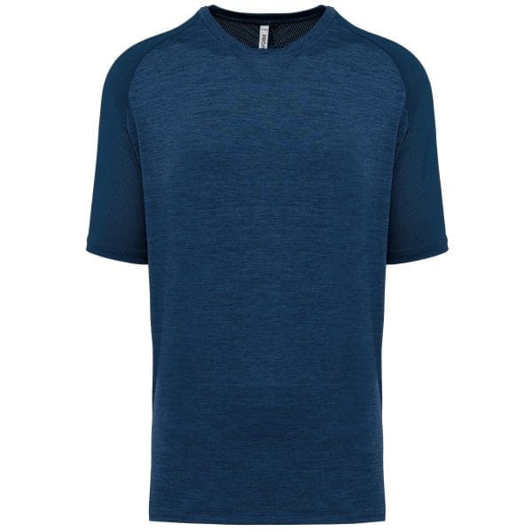 T-shirt de padel bicolore à manches raglan homme – Image 34