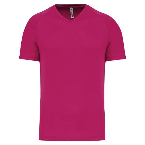 T-shirt de sport manches courtes col v homme – Image 79