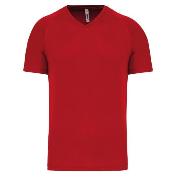 T-shirt de sport manches courtes col v homme – Image 121