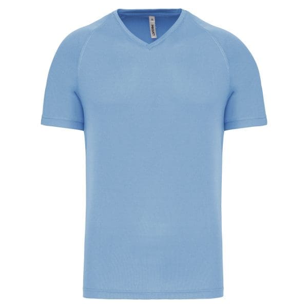 T-shirt de sport manches courtes col v homme – Image 135