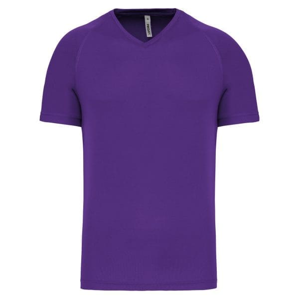 T-shirt de sport manches courtes col v homme – Image 177