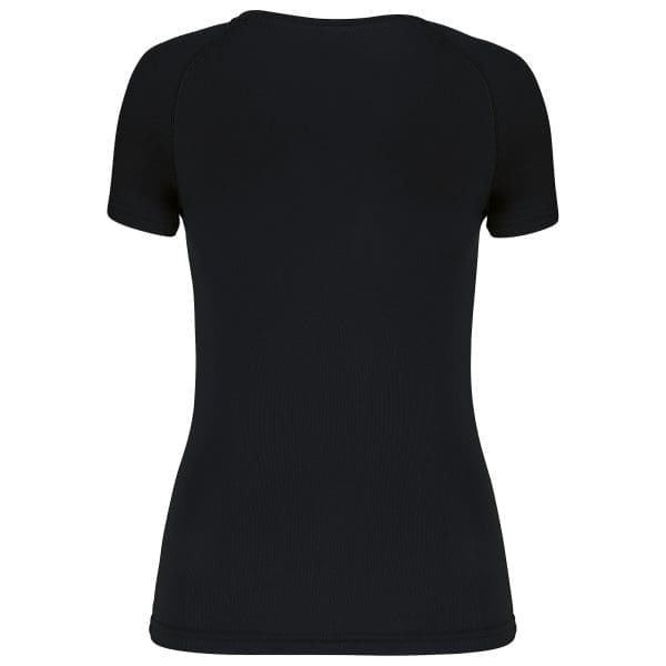 T-shirt de sport manches courtes col v femme – Image 199