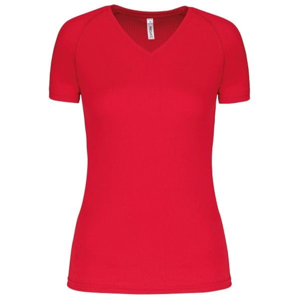 T-shirt de sport manches courtes col v femme – Image 107