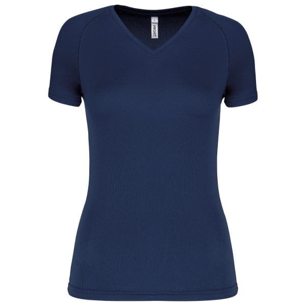 T-shirt de sport manches courtes col v femme – Image 131