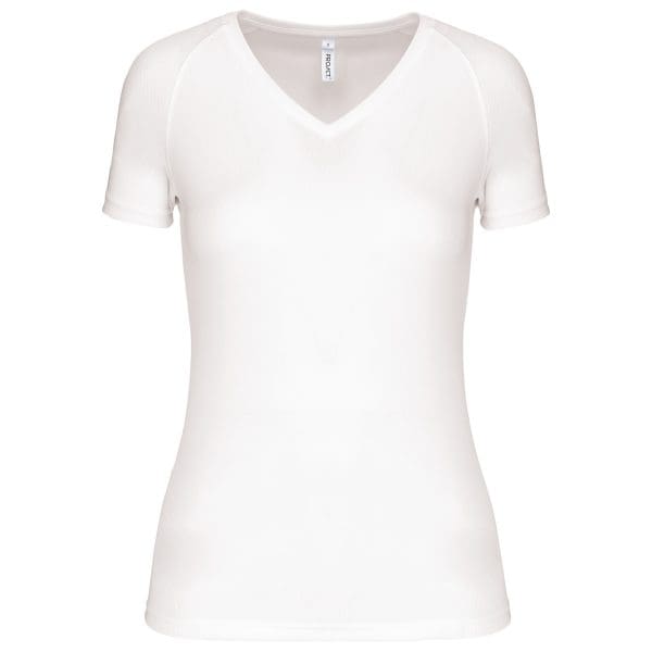 T-shirt de sport manches courtes col v femme – Image 167